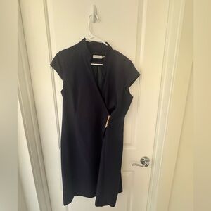 Calvin Klein Elegant Navy Dress